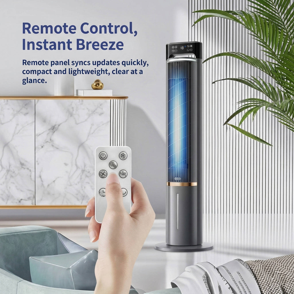Portable Ac Unit Air Conditioner for Bedroom, Powerful & Smart Room Cooler, Windowless, Quiet for Sleep